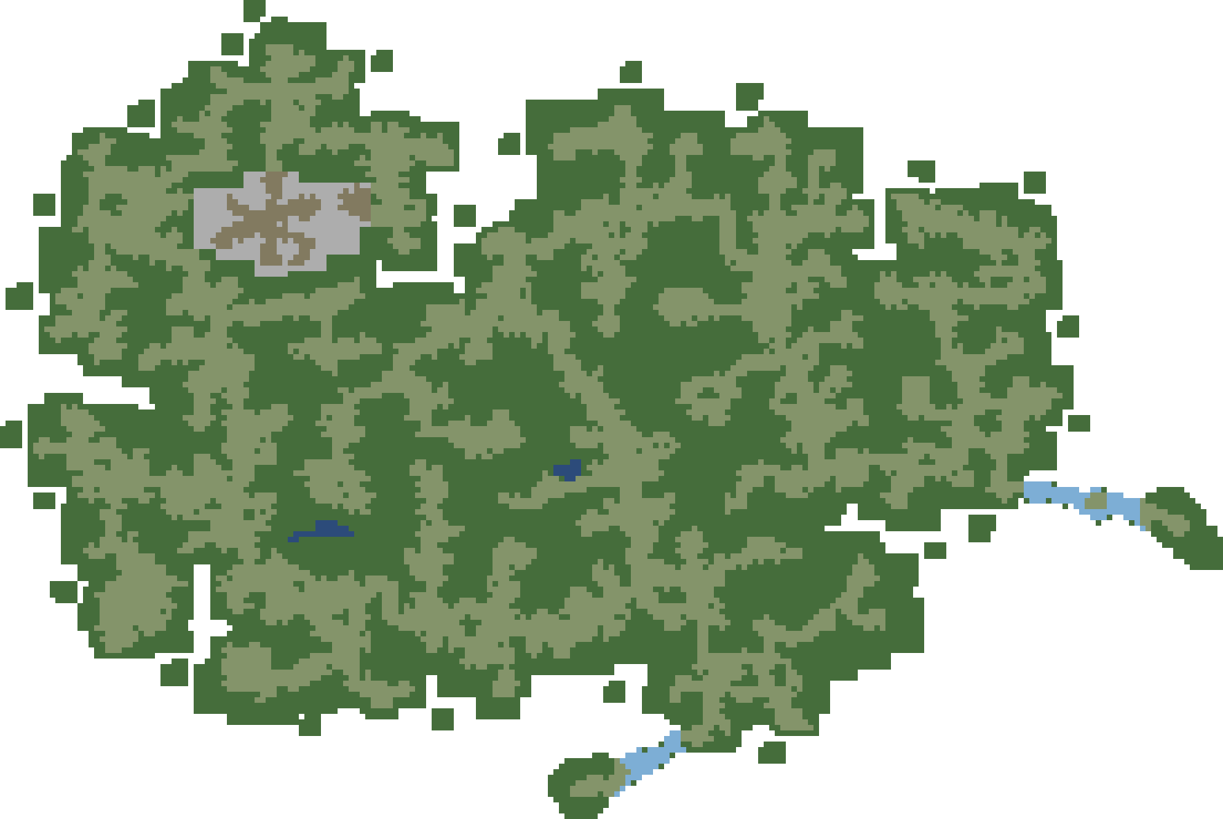 Forest Realm map