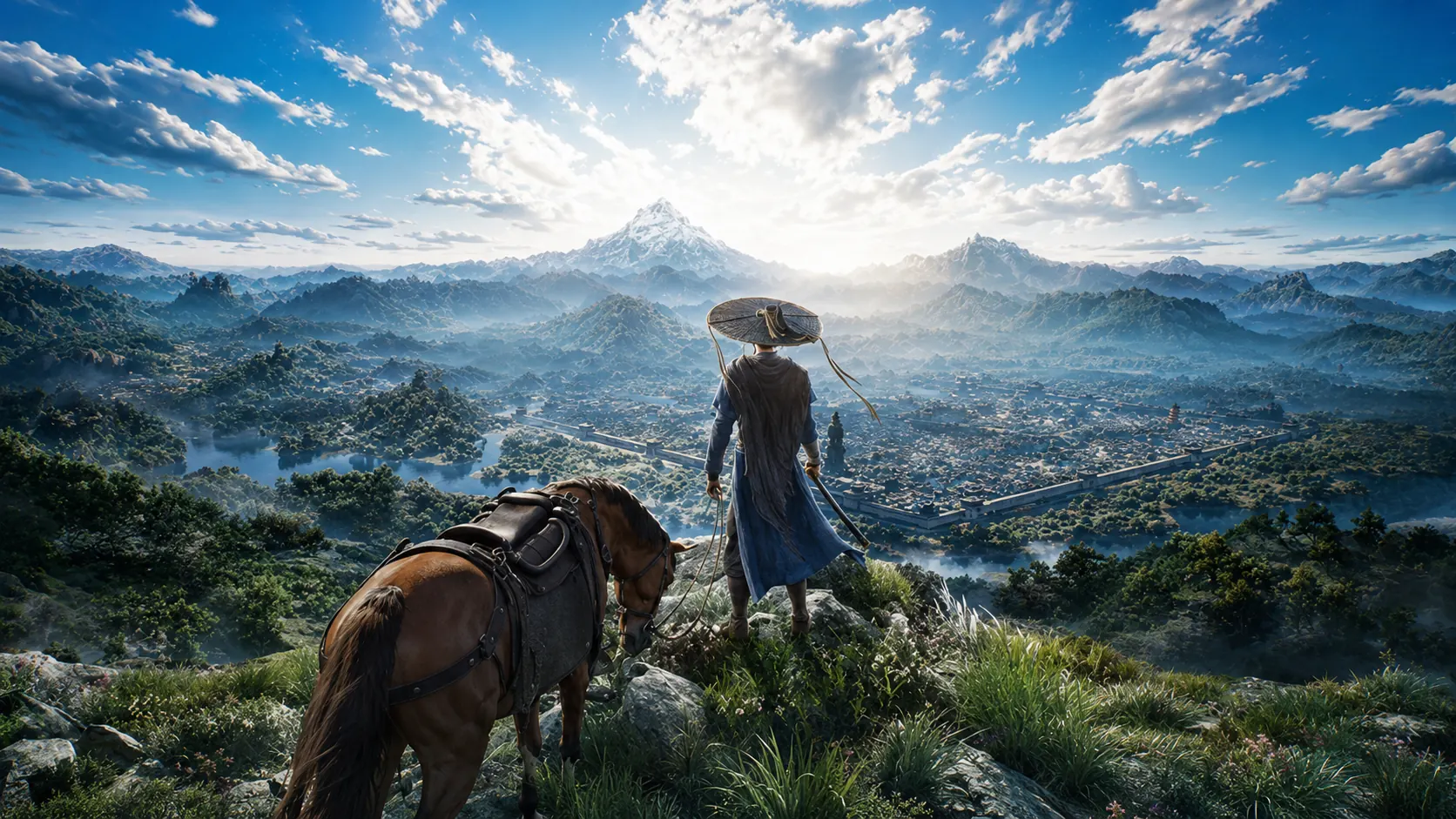 Where Winds Meet Review key art